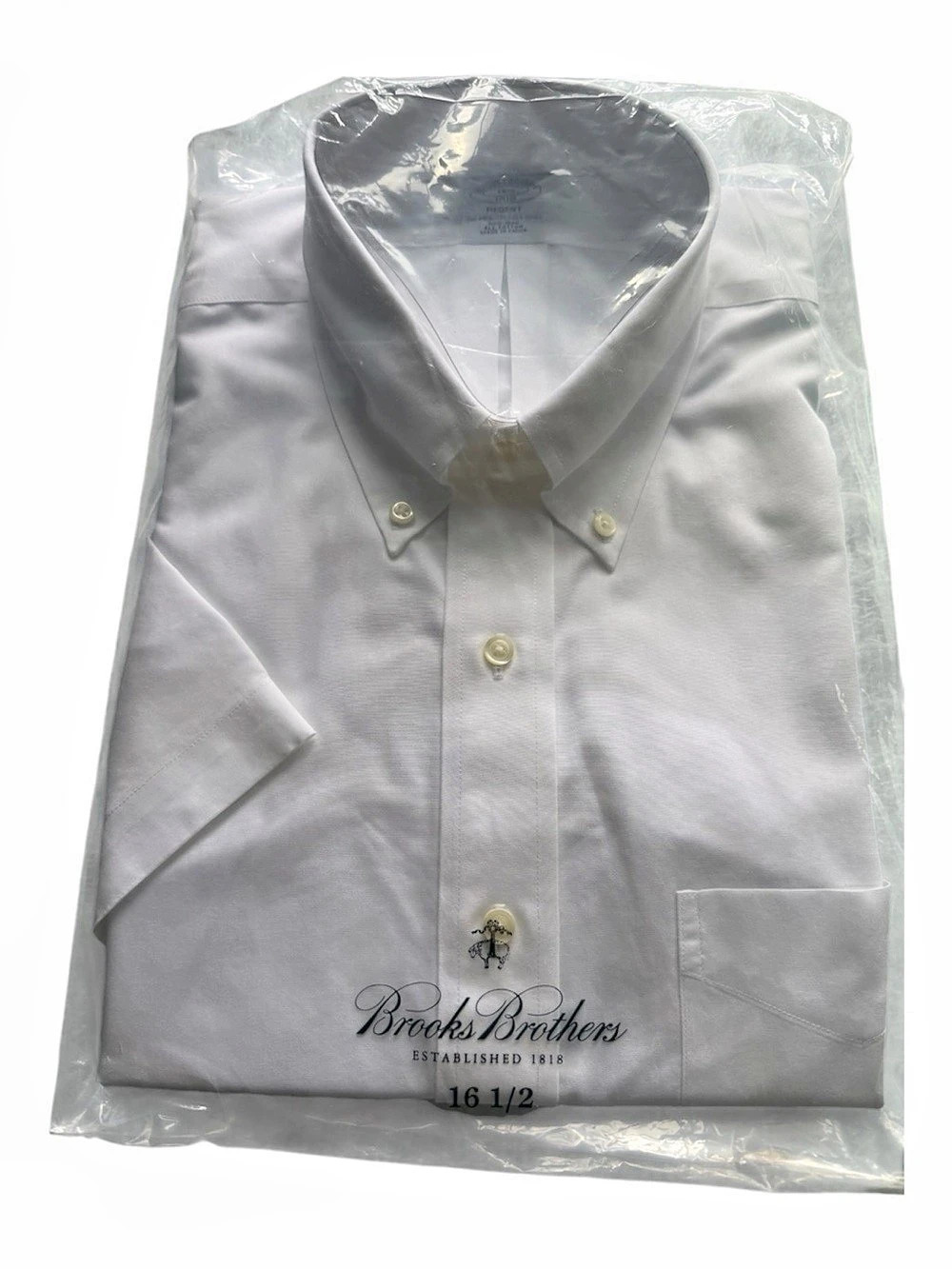 Brooks Brothers Regent Polo Non-Iron Cotton Dress Shirt